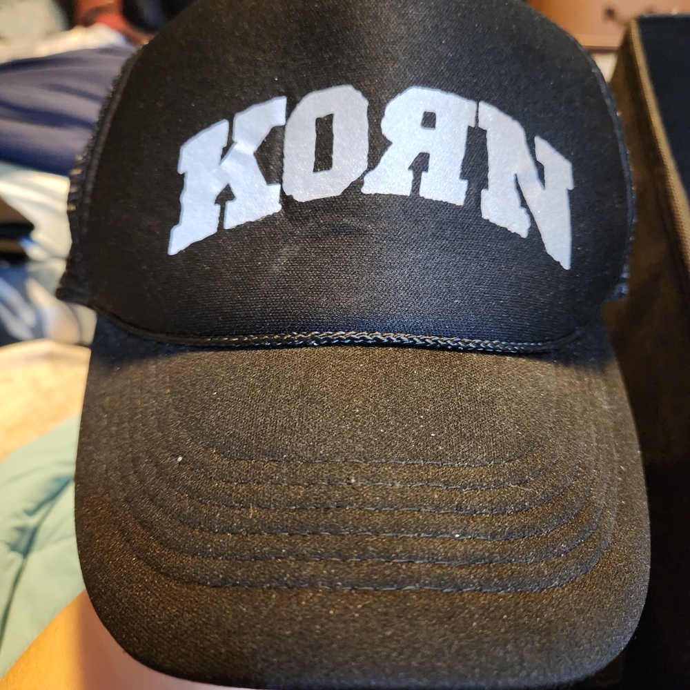 Korn Black Trucker Hat